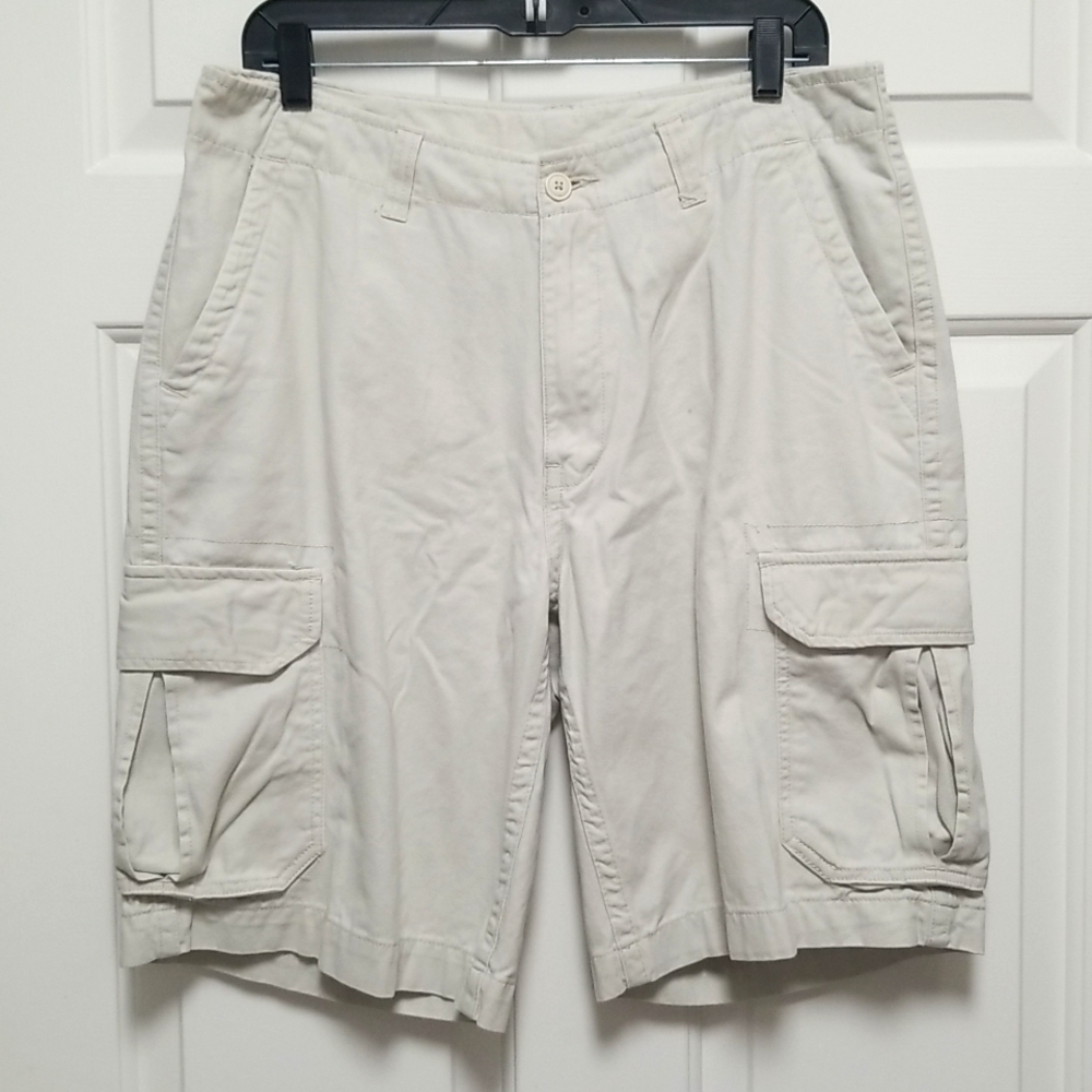 😎Nice Faded Glory Quality Goods Cargo Shorts Size 32